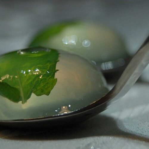 Mojito Spheres Sodium Alginate Calcium Lactat