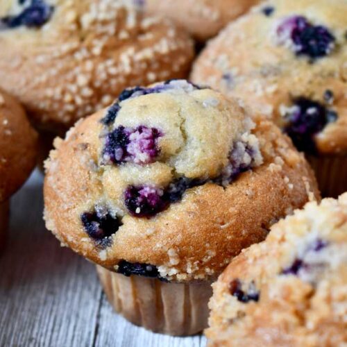 Ricetta per muffin ai mirtilli